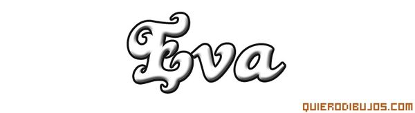 IMAGEN QUE CONTIENE POR ESCRITO LA PALABRA:EVA Y UNA DIRECCION DE PAGINA DE INTERNET QUE PUEDEN LEER ABAJO POR ESCRITO.