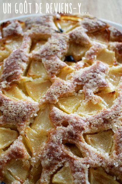 Gâteau moelleux aux pommes