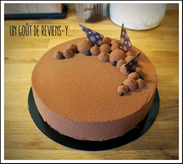 Entremets Poire Vanille Spéculoos