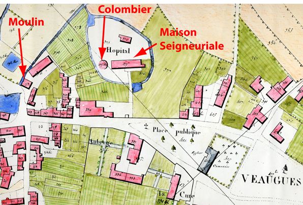la Seigneurie de Veaugues en 1679...