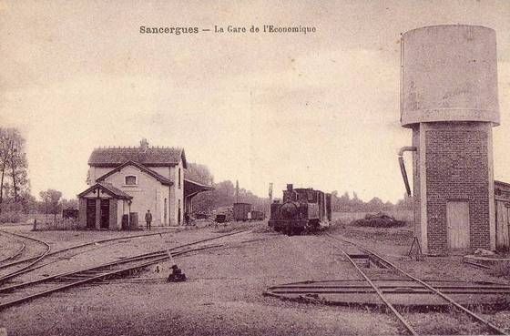 La gare de Sancergues