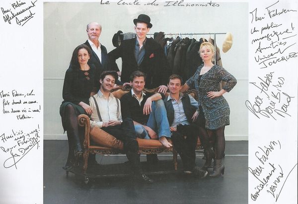 Spécial MOLIÈRES 2015 : LE CERCLE DES ILLUSIONNISTES avec Jeanne ARÈNES, Maud BAECKER, Michel DERVILLE, Arnaud DUPONT, Vincent JONCQUEZ et Mathieu MÉTRAL