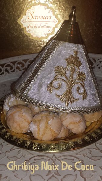 Ghribiyas à La Noix De Coco