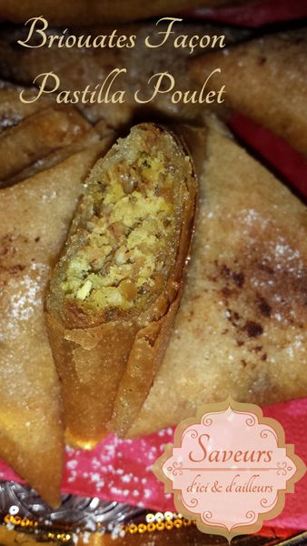 Briouates Façon Pastilla Poulet