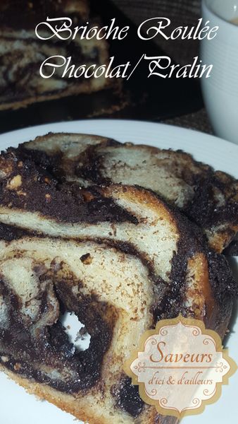 Brioche Roulée Chocolat & Pralin