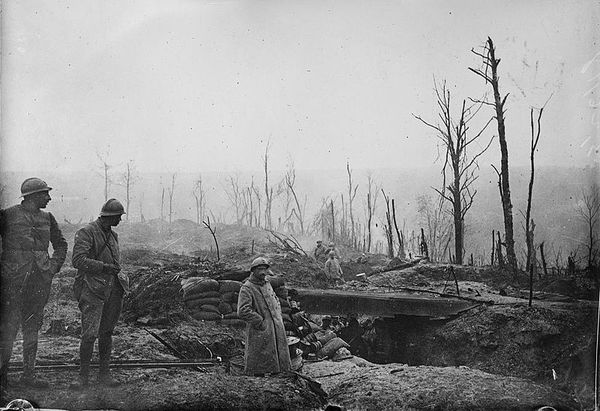 Un tranchée à Verdun - Copyright: Wikimedia.