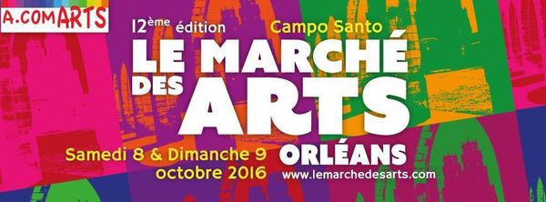 Campo Santo d'Orléans, marché d'art, samedi 8 et dimanche 9 octobre 2016