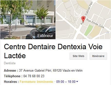 Centre dentaire DENTEXIA Vaulx en Velin