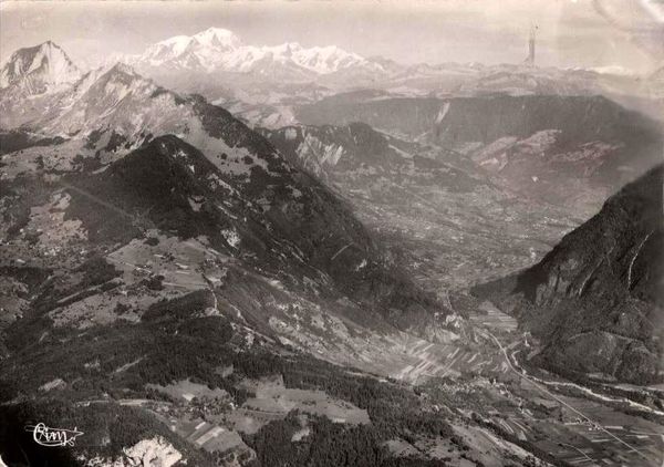 L'étroit de Marlens où passait le glacier du Beaufortain