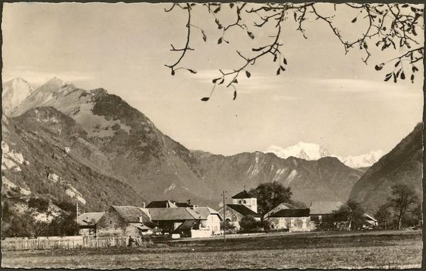 Le hameau actuel du Vieux Faverges