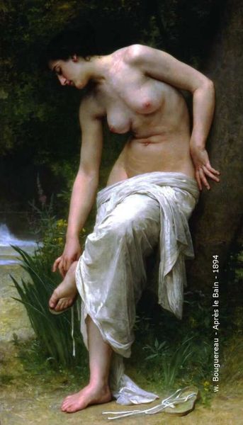 William Bouguereau - Après le bain
