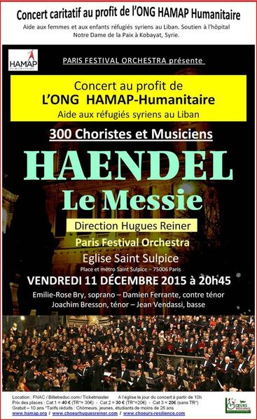 Concert de Noël de l'ONG HAMAP.