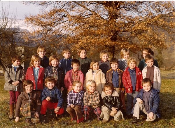 Ecole de Vesonne en 1975