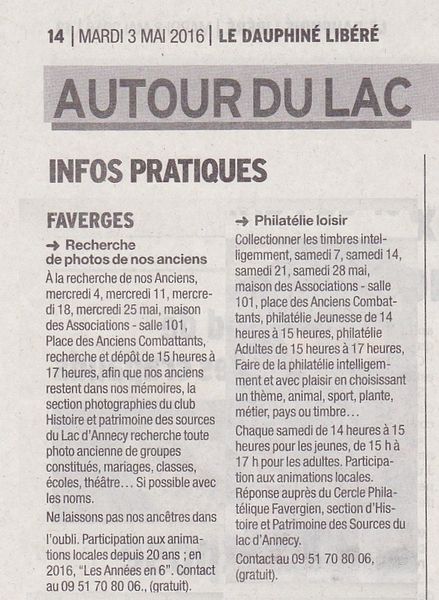 Photos et Philatélie