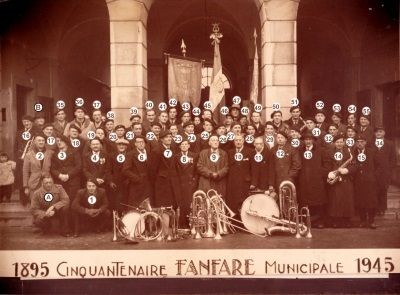Cinquantenaire de la Fanfare municipale