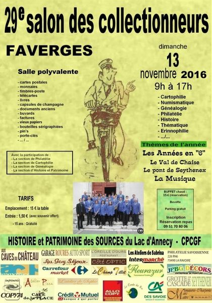 29e Salon des Collectionneurs du 13 novembre 2016