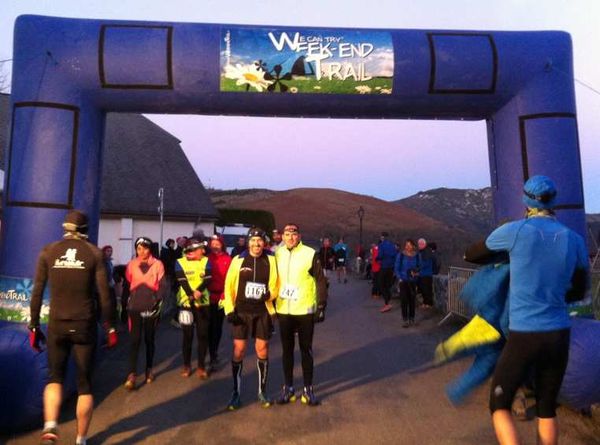 Le trail nocturne du Beout dans les Pyrénnées
