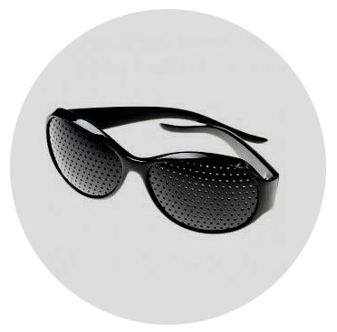 Boutique de lunettes bien -être avec la méthode du DR BATES