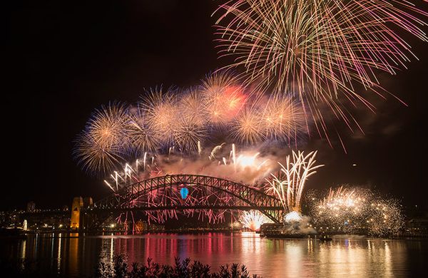 Le plus beau feu d'artifice au monde...