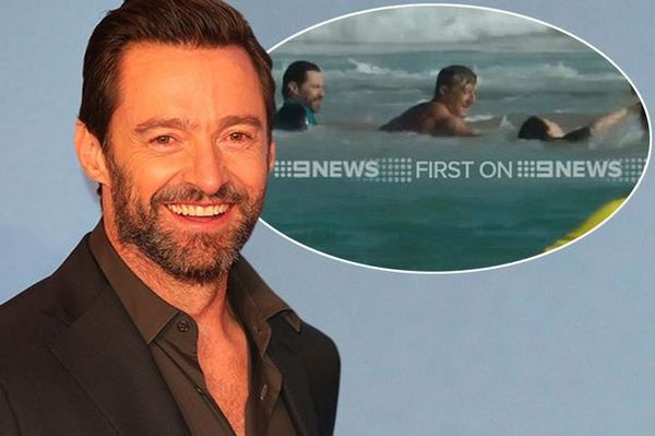 Hugh Jackman en lifeguard à Bondi beach...