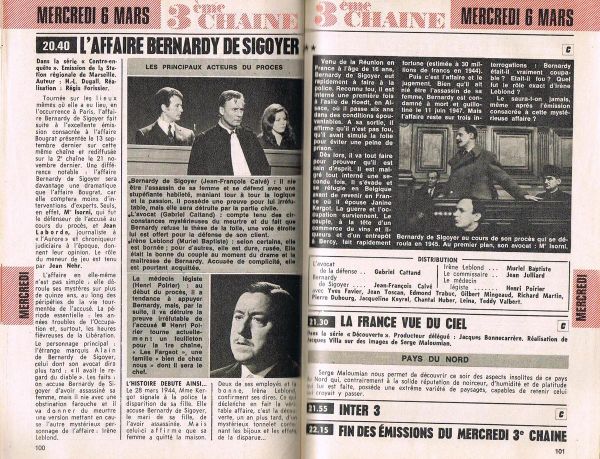 Mercredi 6 Mars 1974 : La fin d'une époque