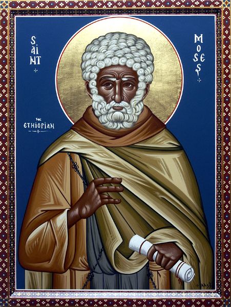 Vénérable Saint Moïse le Noir de Scété