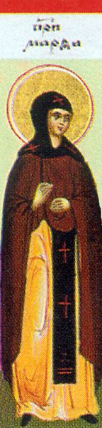 Fêté le 1er septembre (14) : Vénérable Sainte Martha la Mère de Saint Simeon Stylite