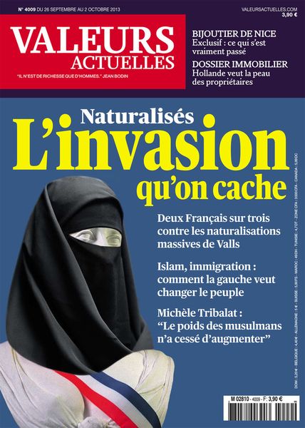 Liberté d'expression : le journal Valeurs actuelles condamné pour une couverture