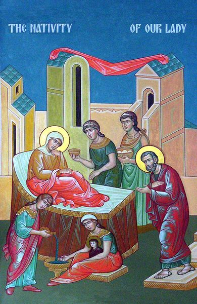 Fêté le 7 septembre : Paramonie de la Nativité de la Mère de Dieu