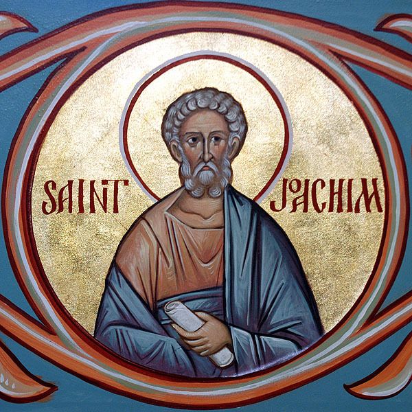Fêté le 9 septembre (22) : Saint, Juste Ancêtre de Dieu, Joachim