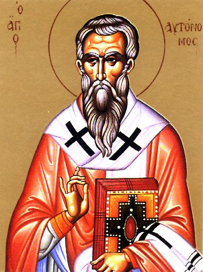 Saint Hieromartyr Autonome l'Eparque en Italie