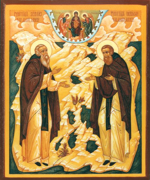 Fêté le 11 septembre : Translation des reliques du Vénérable Saint Serge le Thaumaturge de Valaam