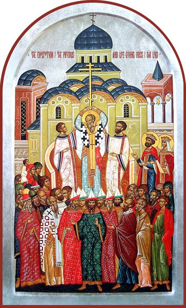 Fêté le 14 septembre (27) : Universelle Exaltation de la Donatrice de Vie et Précieuse Croix