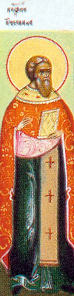 Fêté le 22 septembre (5 octobre) : Saint Jonah le Presbytre, Père de saints Theodore Graptos et Theophane Hymnographe