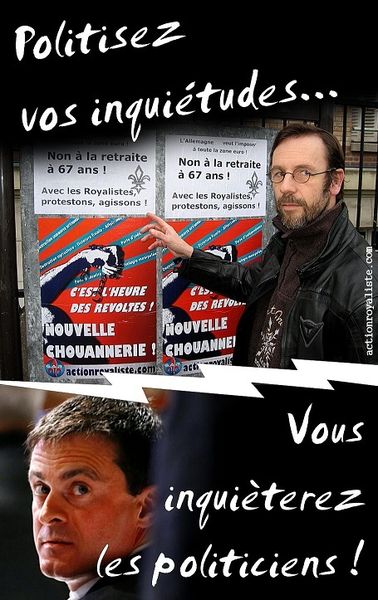 Politisez vos inquiétudes : vous inquiéterez les politiciens !
