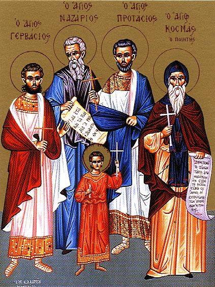 Saint Martyr Nazaire de Milan
