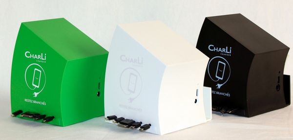 CharLi Charger, la petite borne pour recharger votre mobile …