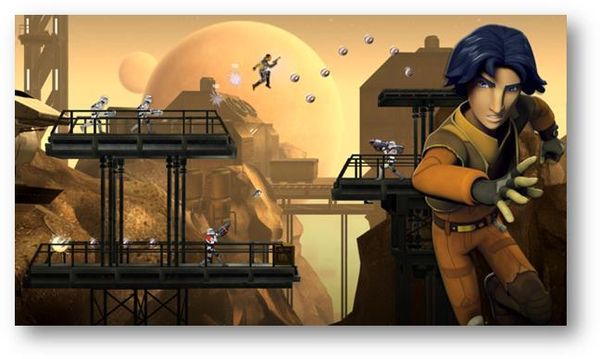 Sortie de Star Wars Rebels pour smartphone et tablettes