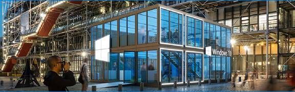 Microsoft ouvre les portes du Windows Cube, et met en scène Windows 10 ...