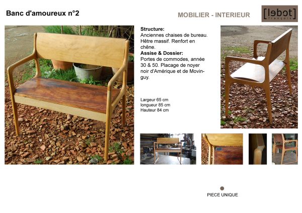 Fiche banc d'amoureux