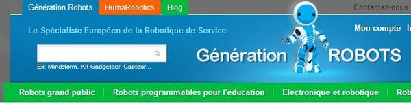 Ce site Generation robot - des idées pour tous les Jeunes en recherche d'emploi