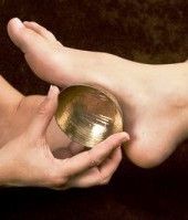 Réflexologie plantaire indienne au bol kansu