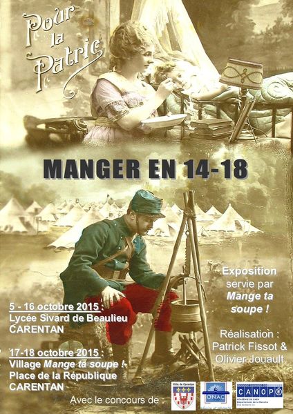 MANGER EN 14-18 : UNE EXPOSITION ORIGINALE