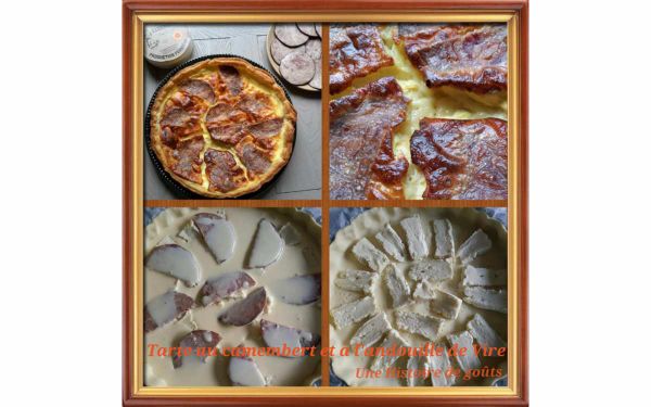 Tarte au camembert et à l'andouille de Vire