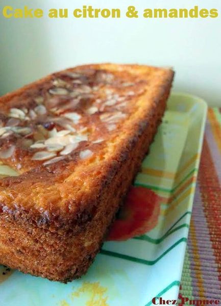 Cake au citron & amandes