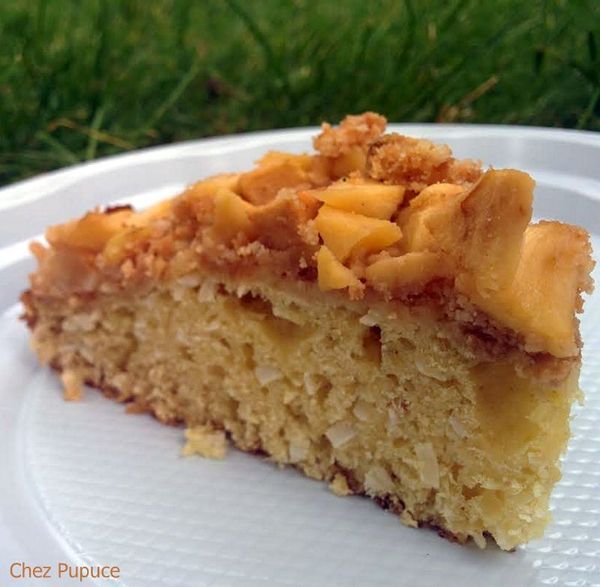 Gateau pommes & coco
