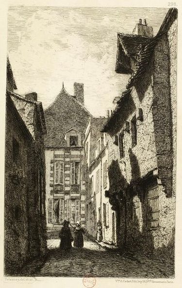Le graveur Delauney à Vichy