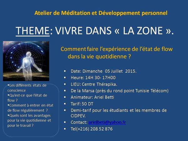 VIVRE DANS LA ZONE.