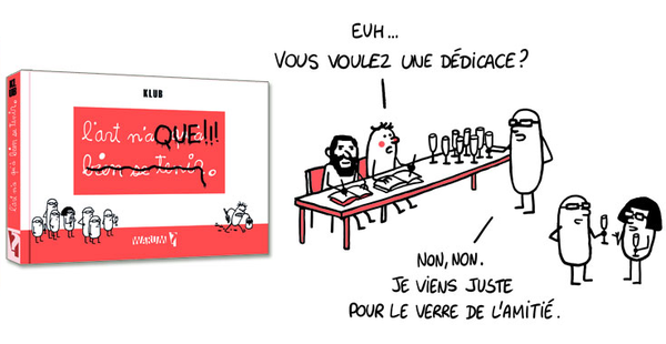 Lancement - dédicace L'Art n'a qu'à bien se tenir