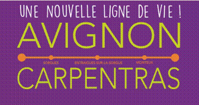 Ouverture de la ligne avignon - carpentras en TER